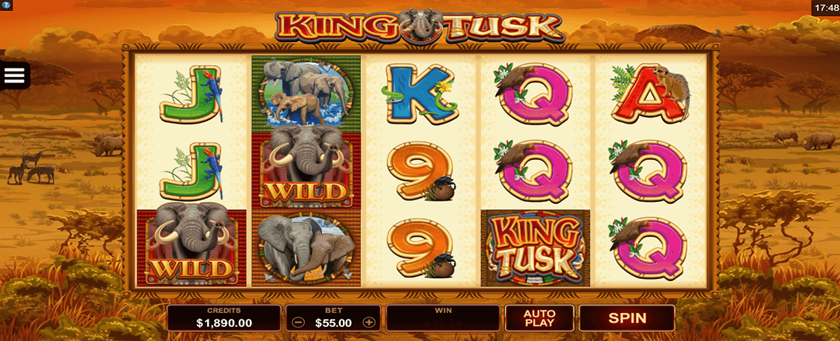 king tusk microgaming